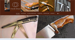 Desktop Screenshot of couteauxgiraud.fr